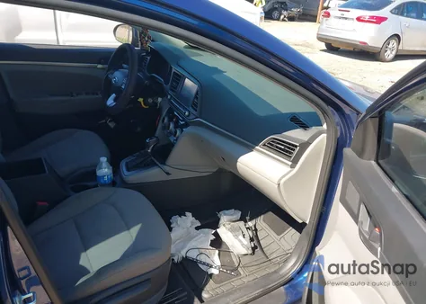 2019 Hyundai Elantra Sel z USA, uszkodzony, nr VIN 5NPD84LF6KH435435